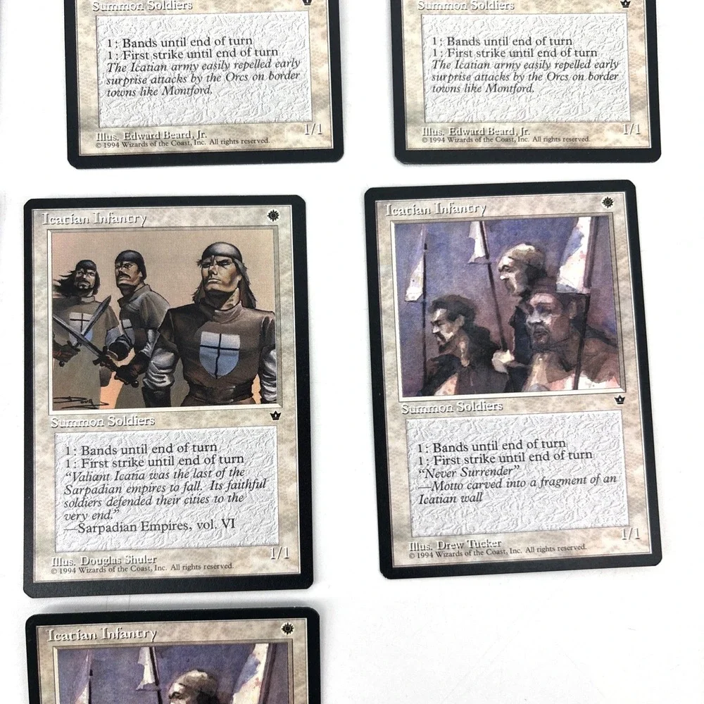 MTG White Fallen‎ Empires Lot – 22 Cards – LP to NM – Classic Old-School White